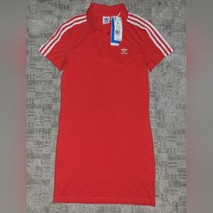 Adidas small, red dress